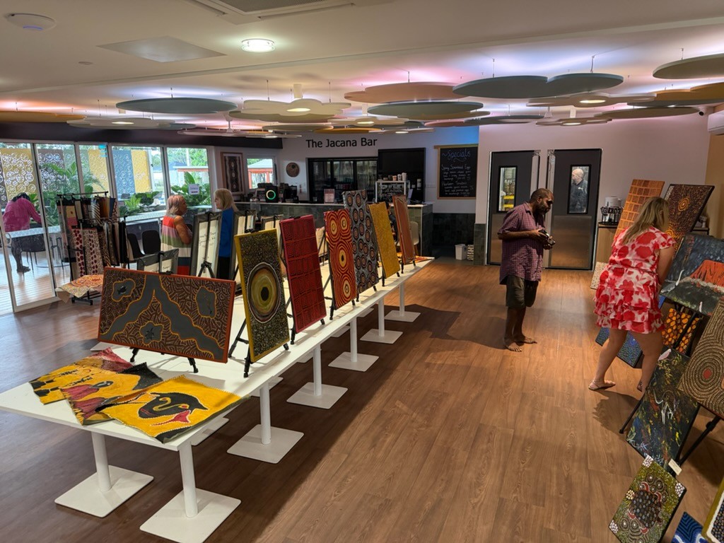 Tjarrambayi Art Launches at Lily Lagoon